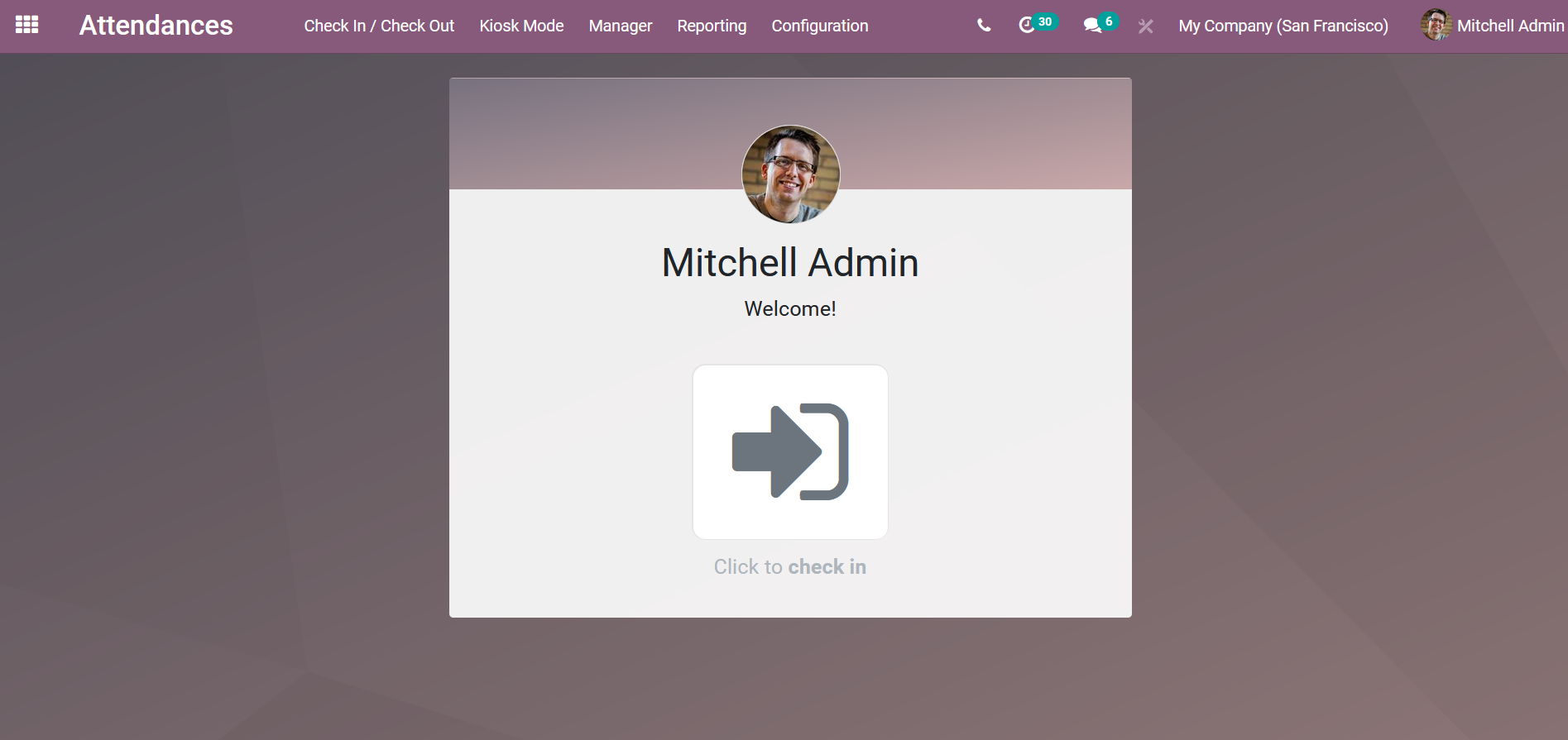 giám sát chấm công-cho-nhân viên từ xa-với-odoo