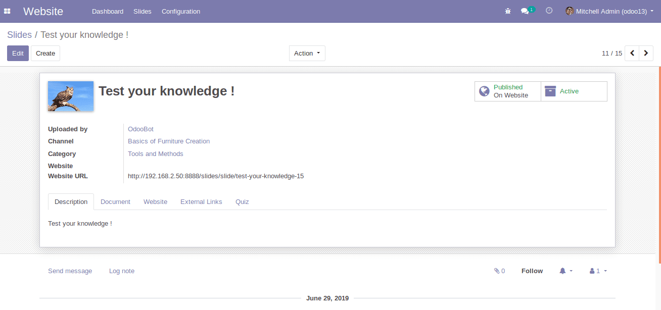 e-learning odoo 13 e-learning-odoo-13