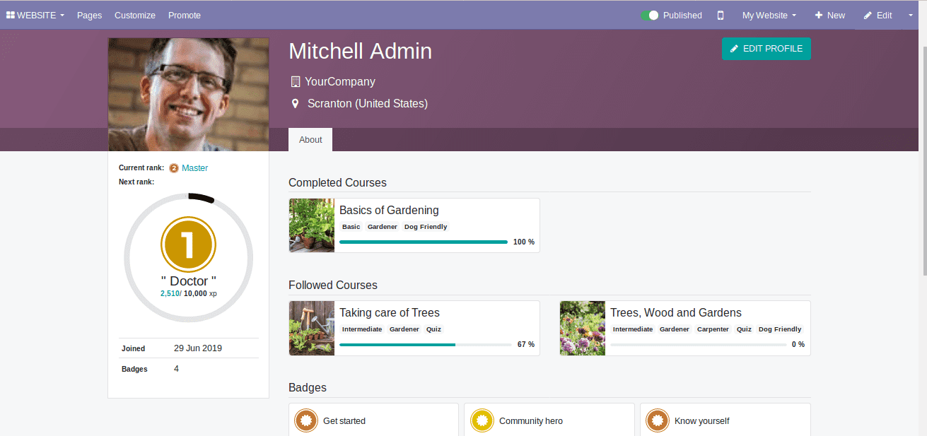 e-learning odoo 13 e-learning-odoo-13