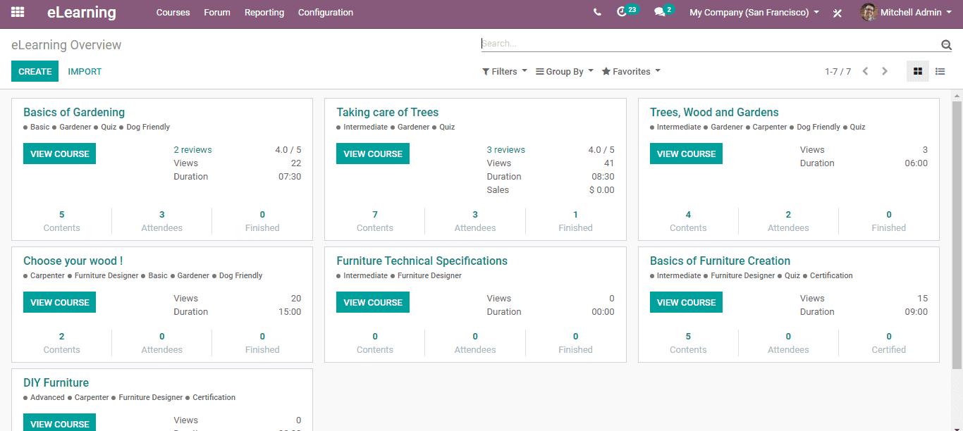 e-learning odoo 13 enterprise cybrosys