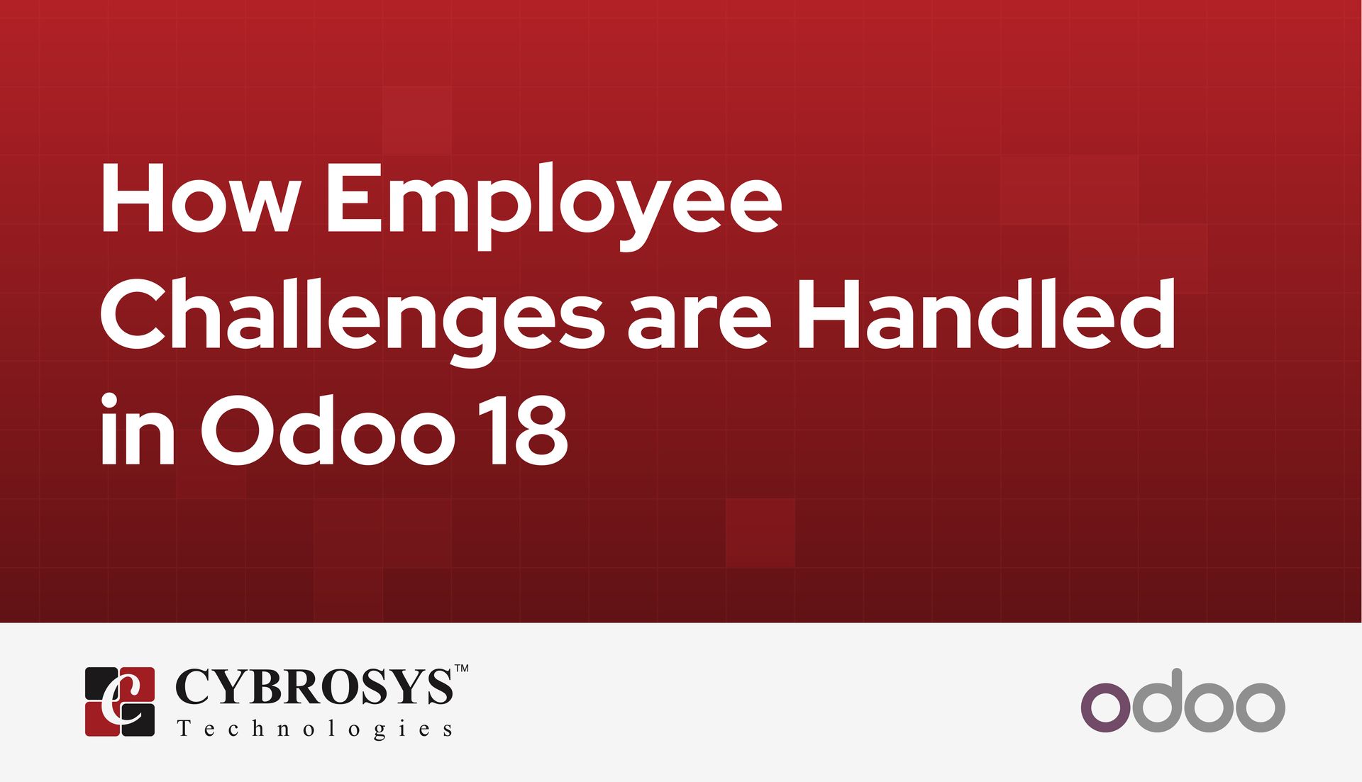 How Employee Challenges are Handled in Odoo 18