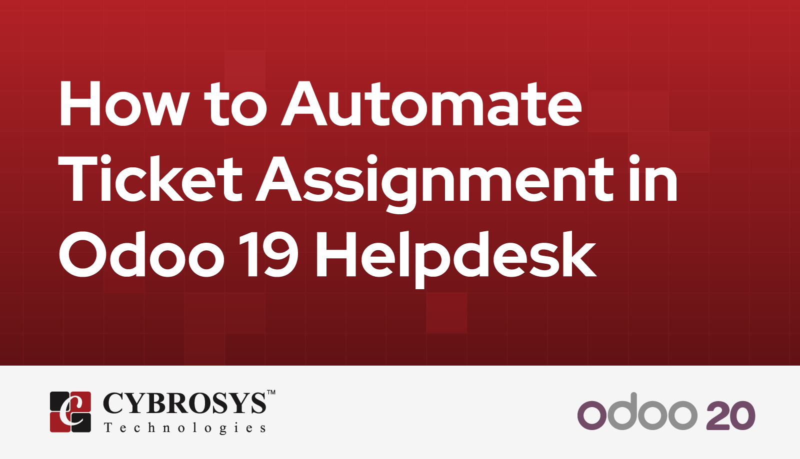 How to Automate Ticket Assignment in Odoo 19 Helpdesk