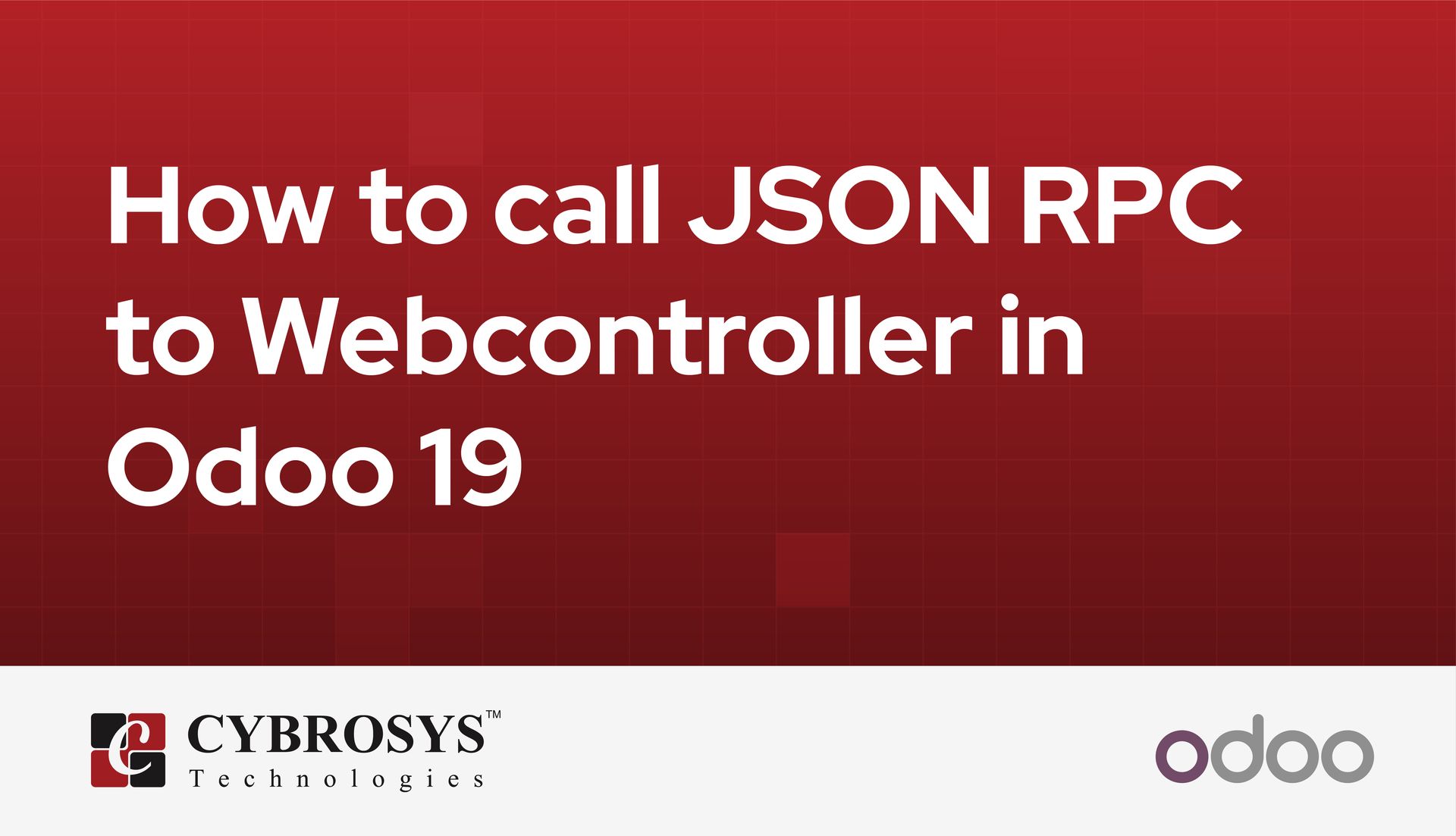 How to call JSON RPC to Webcontroller in Odoo 19