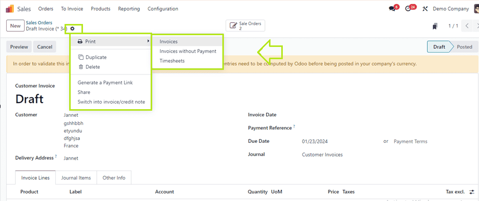 How to Consolidate the Subscription Billing in Odoo 17-cybrosys