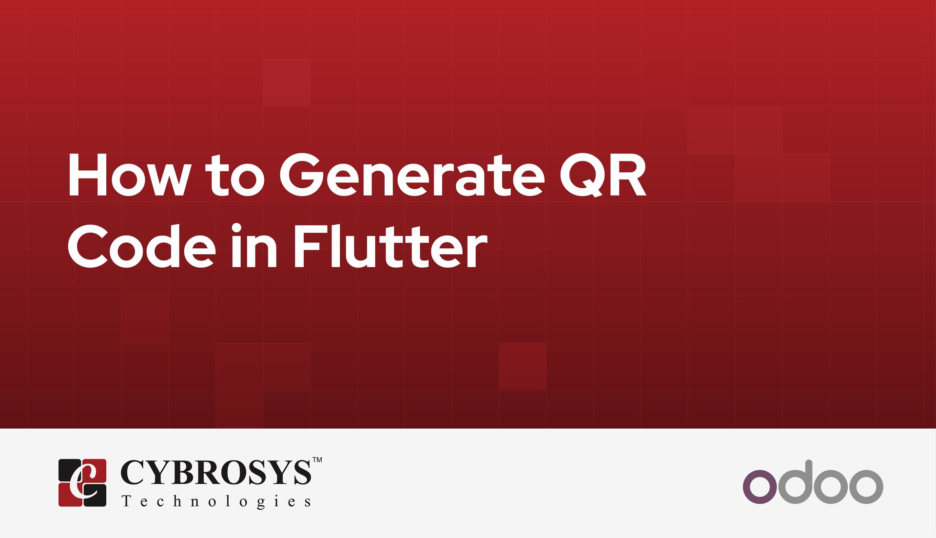 How to Generate QR Code in Flutter
