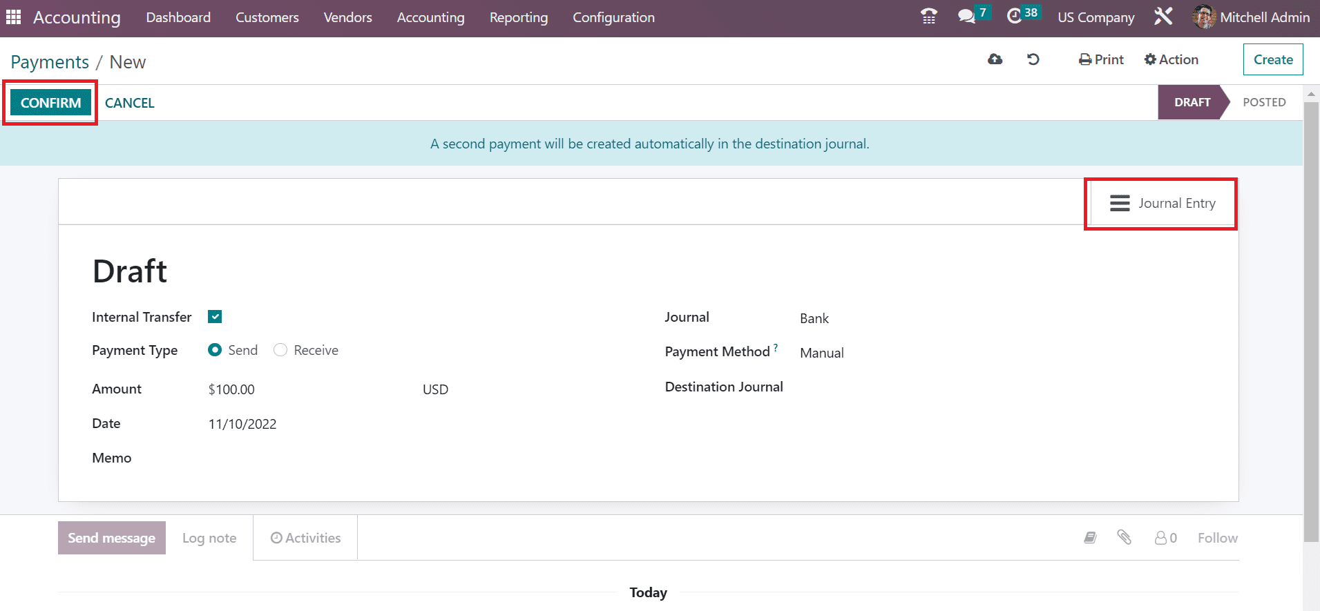 How to Set USD Currency within Odoo 16 Accounting Module?-cybrosys