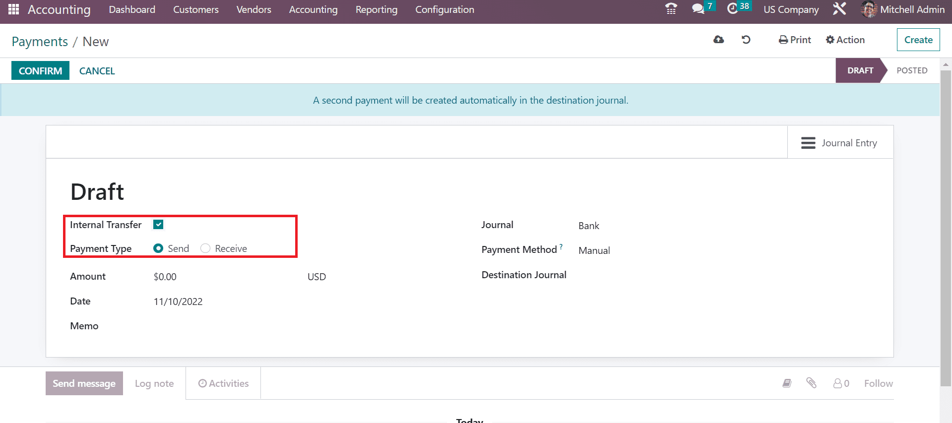 How to Set USD Currency within Odoo 16 Accounting Module?-cybrosys