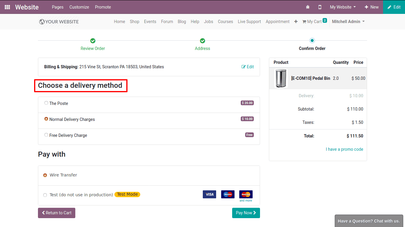 odoo inventory