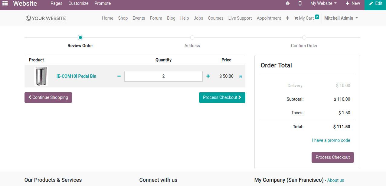 odoo inventory