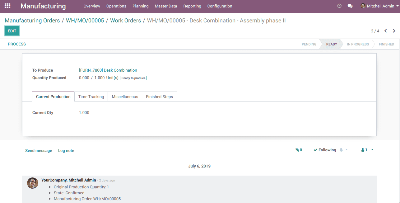 multi-step production in odoo v12 multi-step production in odoo v12