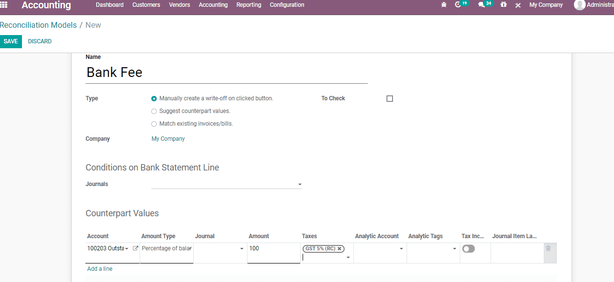 odoo-14-bank-reconciliation