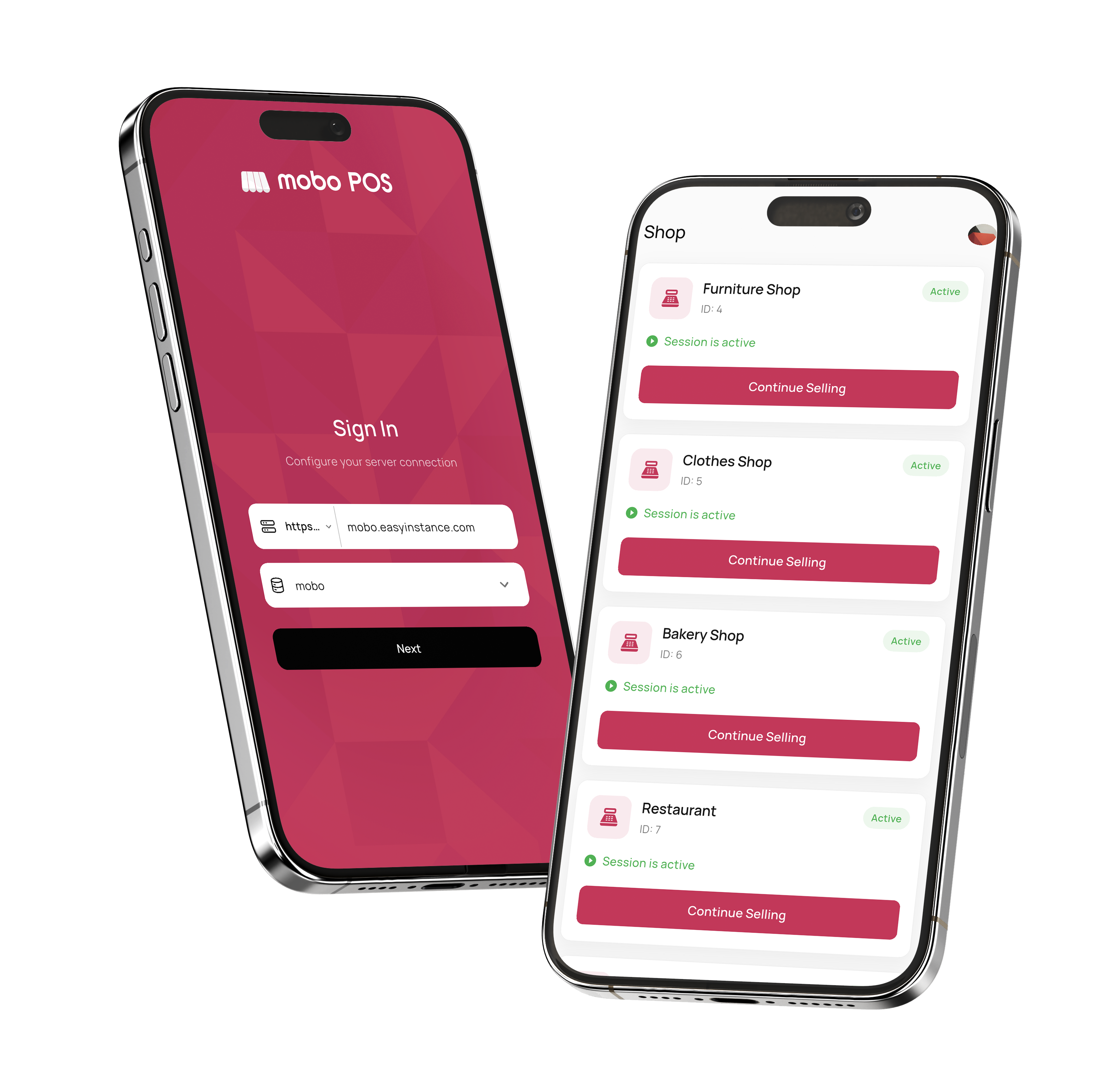 Mobo POS dashboard