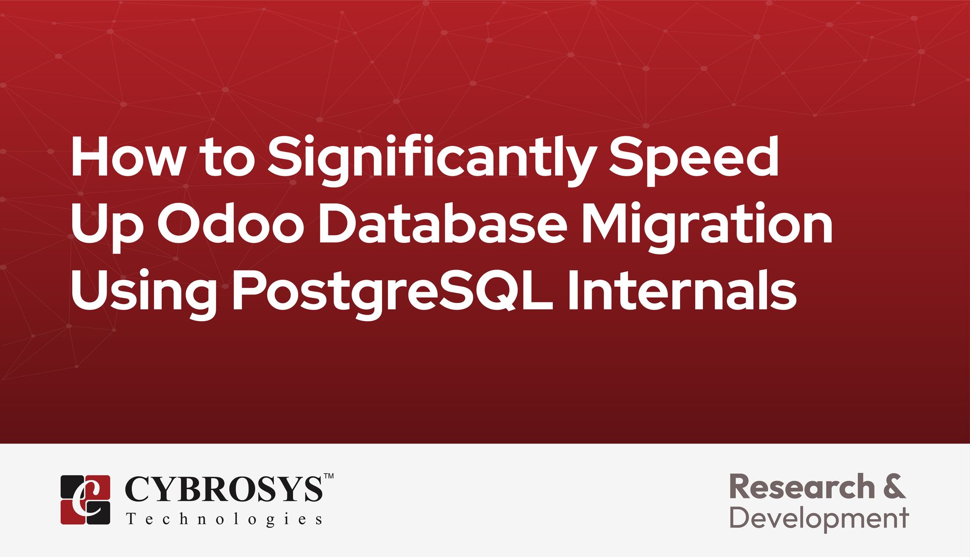 How to Significantly Speed Up Odoo Database Migration Using PostgreSQL ...
