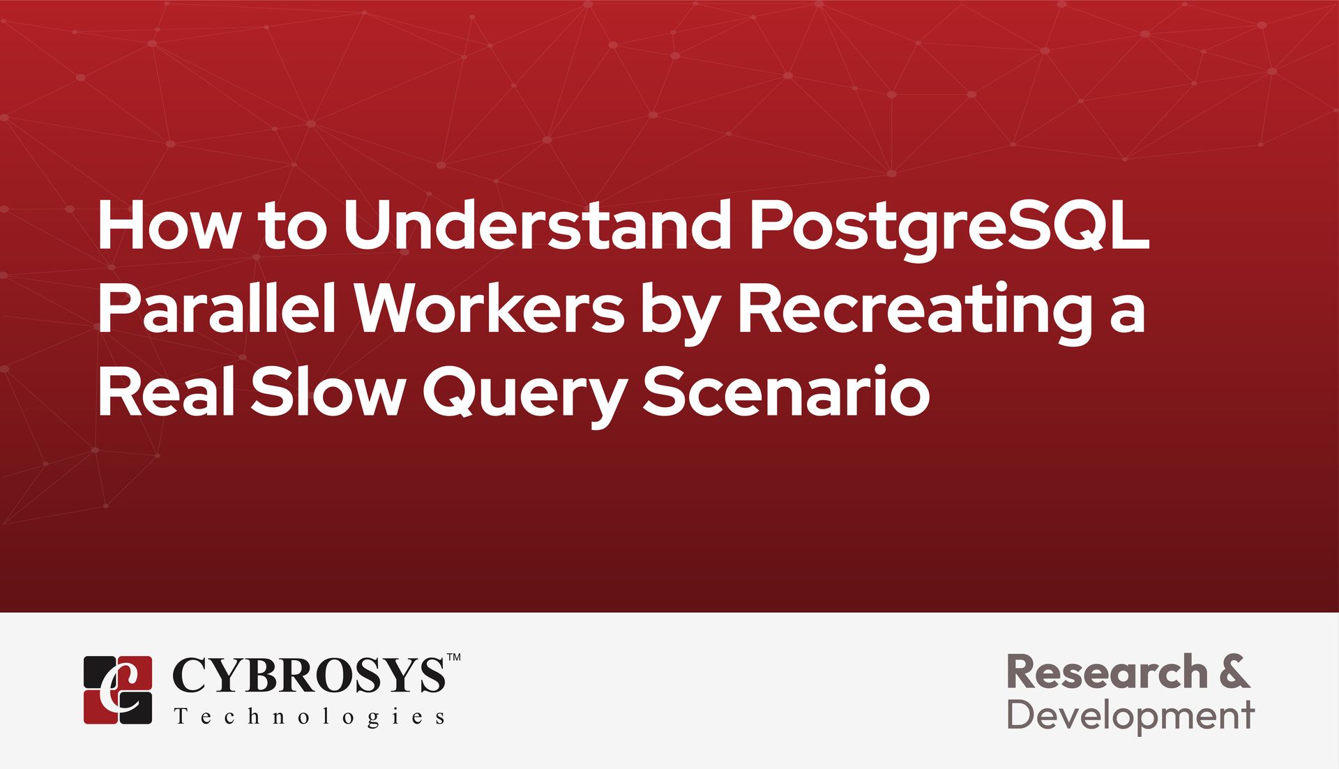 How to Understand PostgreSQL Parallel Workers by Recreating a Real Slow ...