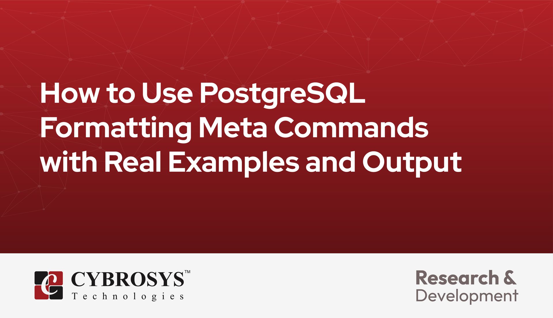 How to Use PostgreSQL Formatting Meta Commands with Real Examples and ...