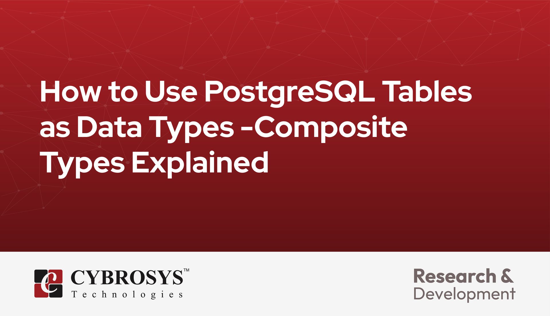 How to Use PostgreSQL Tables as Data Types - Composite Types Explained