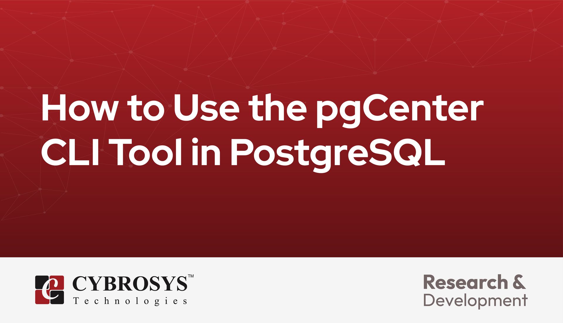 How to Use the pgCenter CLI Tool in PostgreSQL