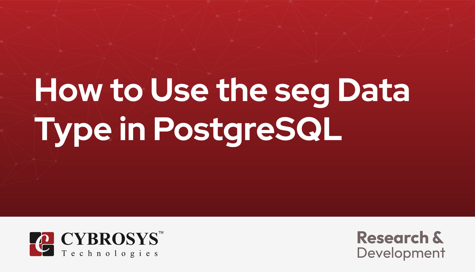 How to Use the seg Data Type in PostgreSQL